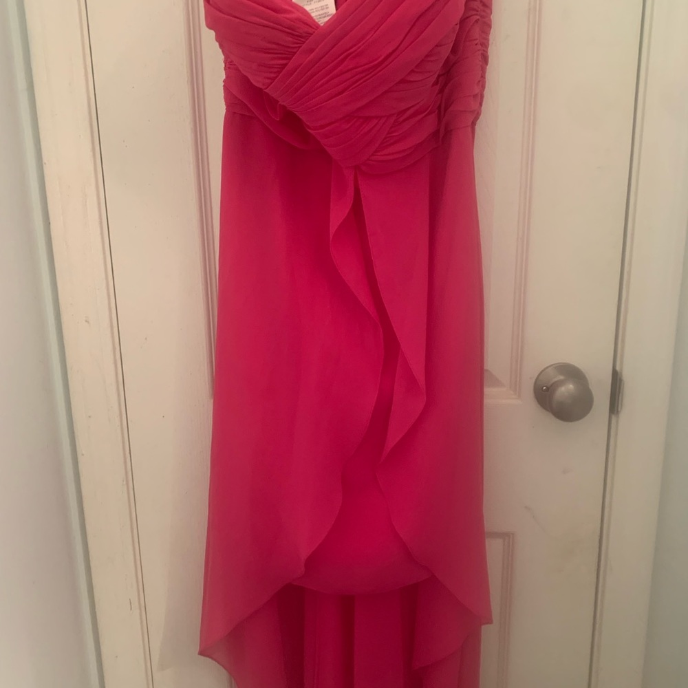 Pink David’s Bridal Dress